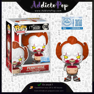 Funko Pop! It Welcome To Derry [1748] - Pennywise with Head (Funko Shop Exclusive)