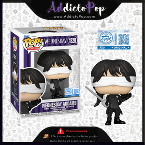 Funko Pop! Wednesday [1820] - Wednesday Addams (Fencing) (Funko Shop Exclusive) 🕓[ETA:10/2025]