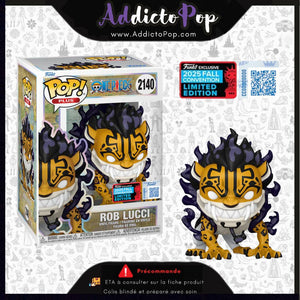 Funko Pop! One Piece [2140] - Rob Lucci (Awakened) (2025 Fall Convention Exclusive) 🕓[ETA:10/2025]