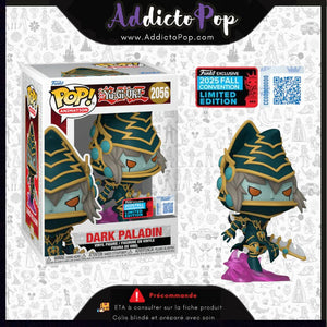 Funko Pop! Yu-Gi-Oh! [2056] - Dark Paladin (2025 Fall Convention Exclusive) 🕓[ETA:10/2025]
