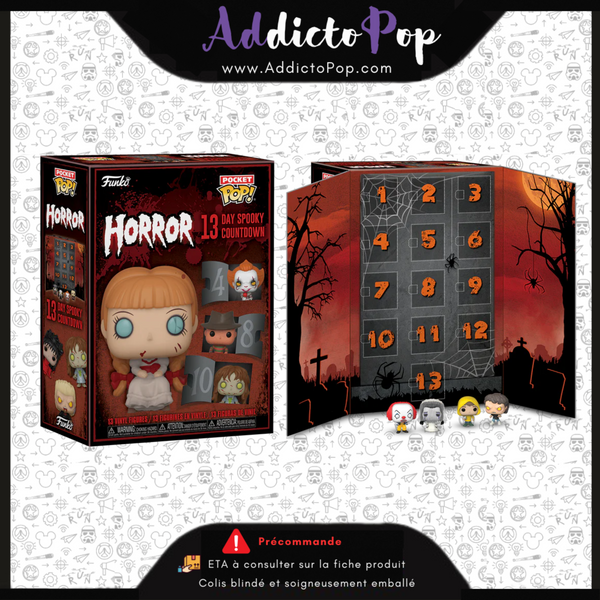 Funko Pop! Calendrier de l'avent Spooky Countdown Horror 13 Day