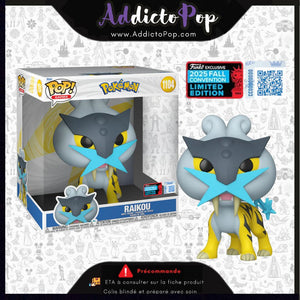 Funko Pop! Pokémon [1104] - Raikou 10" (2025 Fall Convention Exclusive) 🕓[ETA:10/2025]