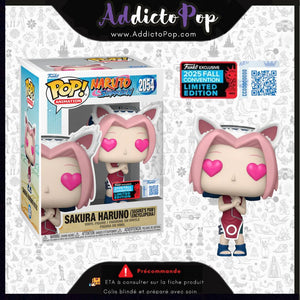 Funko Pop! Naruto Shippuden [2054] - Sakura Haruno (Sasuke's Paw Encyclopedia) (2025 Fall Convention Exclusive) 🕓[ETA:10/2025]