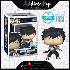 Funko Pop! Solo Leveling [2037] - Sung Jinwoo (Limited Edition Supreme) (9.500 Pcs) 🕓[ETA:10/2025]
