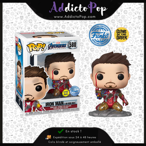 Funko Pop! Marvel Avengers Endgame [580] - Iron Man (I am Iron Man) (GITD) (Special Edition)