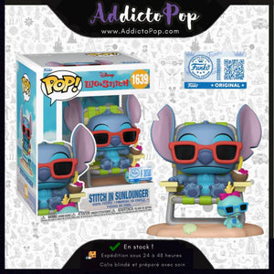 Funko Pop! Lilo &amp; Stitch [1639] - Stitch in Sunlounger (Special Edition)