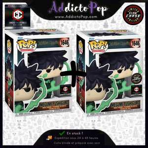 Funko Pop! Jujutsu Kaisen [1646] - Megumi Fushiguro (Painting) (Commune + GITD Chase) (Chalice Collectibles Exclusive)