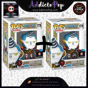 Funko Pop! One Piece [1776] - General Franky (Commune + GITD Chase) (Chalice Collectibles Exclusive)