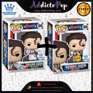 Funko Pop! BLEACH [1840] - Sosuke Aizen (Commune + Chase) (Funko Shop Exclusive) 🕓[ETA:10/2025]