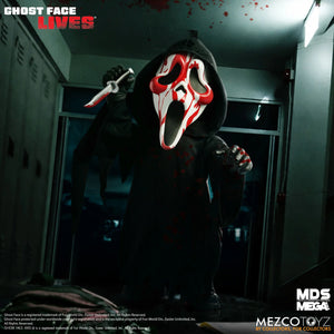 Poupée MDS Mega Scale Talking SCREAM - Bloody Ghost Face - 37cm 🕓[ETA:10/2026]