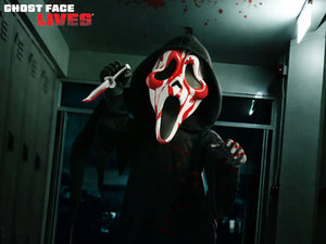 Poupée MDS Mega Scale Talking SCREAM - Bloody Ghost Face - 37cm 🕓[ETA:10/2026]