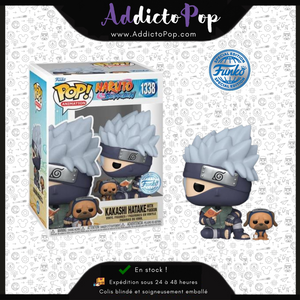 Funko Pop! Naruto Shippuden [1338] - Kakashi Hatake with Pakkun (Special Edition)