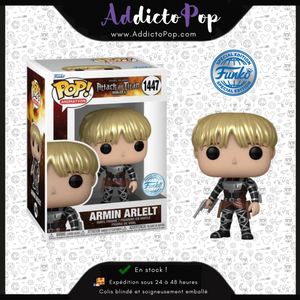 Funko Pop! Attack On Titan (AOT) [1447] - Armin Arlert (Metallic) (Special Edition)