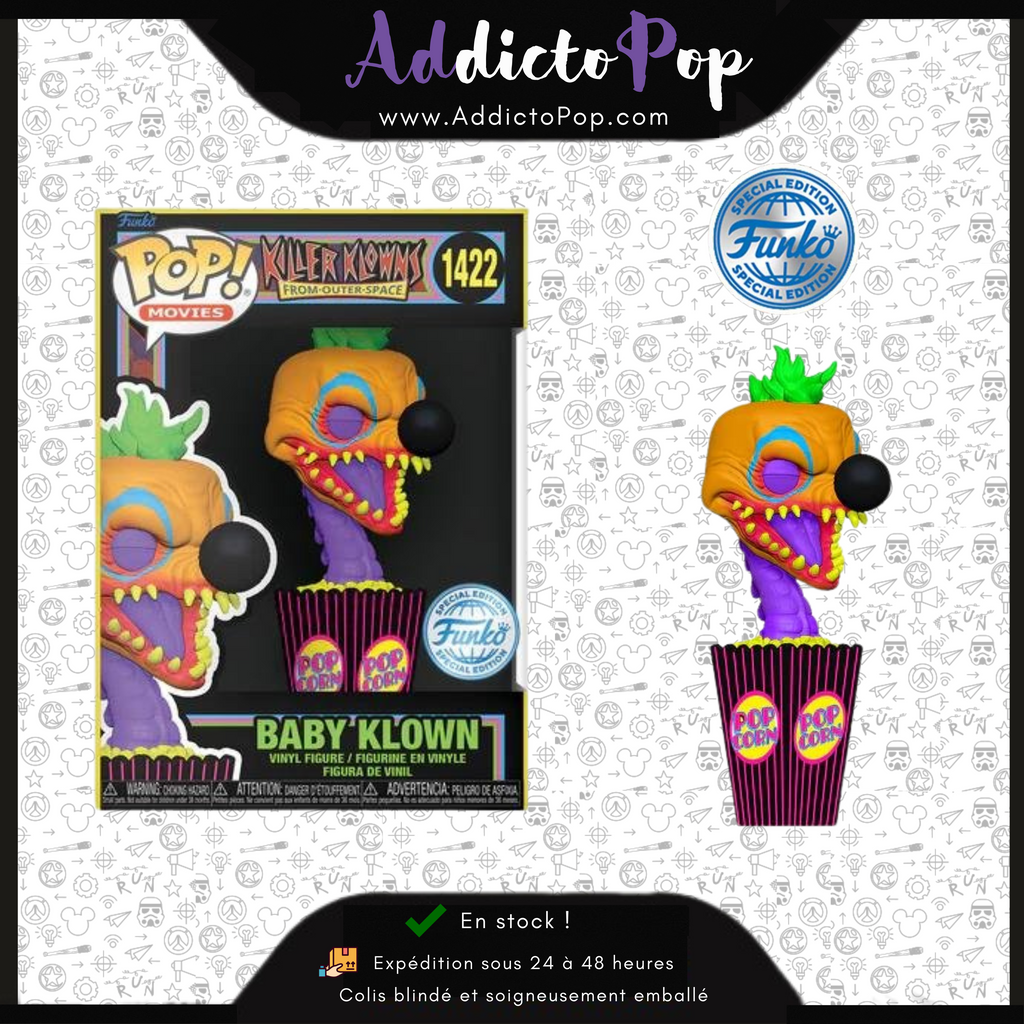 Funko Pop! VHS Covers: Killer Klowns From Outer Space – Rudy (Edizione Speciale) #15, Figura In Vinile Da Collezione - copertina