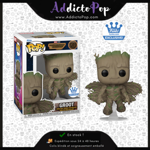 Funko Pop! Les Gardiens de la Galaxie Vol. 3 [1213] - Groot with Wings (Funko Shop Exclusive)
