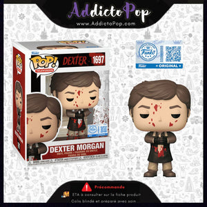 Funko Pop! Dexter [1697] - Dexter Morgan (Bloody) (Funko Shop Exclusive) 🕓[ETA:08/2026]