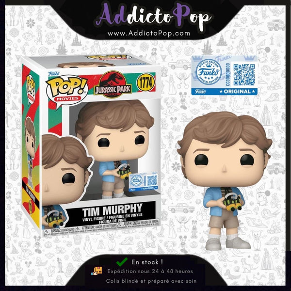 Funko Pop! Jurassic Park [1774] - Tim Murphy (Special Edition)