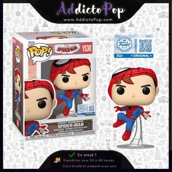 Funko Pop! MARVEL Spider-Man Friendly Neighborhood [1530] - Friendly Neighborhood Spider-Man (Special Edition)