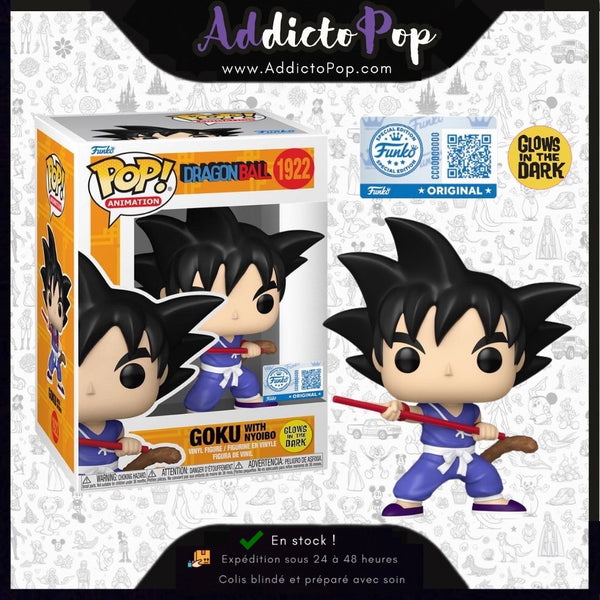 Funko Pop! Dragon Ball [1922] - Goku with Nyoibo (GITD) (Special Edition)