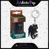 Funko Pop! Keychain How To Train Your Dragon (Live Action) - Toothless