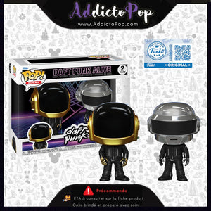 Funko Pop! Daft Punk [2-Pack] - Daft Punk (Alive) (Special Edition) 🕓[ETA:05/2026]