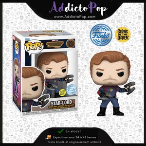 Funko Pop! Les Gardiens de la Galaxie Vol. 3 [1201] - Star Lord (GITD) (Special Edition)