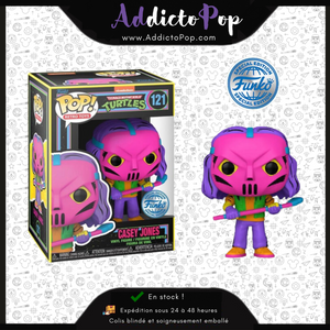Funko Pop! Teenage Mutant Ninja Turtles [121] - Casey Jones (Black Light) (Special Edition)