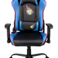 [Konix] Chaise de Bureau Stranger Things Gaming Premium - Inclinaison siège 150° - Cuir PVC - Coussin lombaires et cervicaux - Motif Hellfire Club