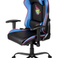 [Konix] Chaise de Bureau Stranger Things Gaming Premium - Inclinaison siège 150° - Cuir PVC - Coussin lombaires et cervicaux - Motif Hellfire Club