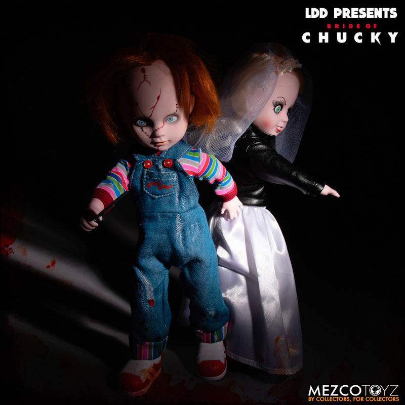 Chucky Living Dead Dolls Doll 2-Pack Chucky & Tiffany 25cm
