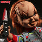 MezcoToys Bride of Chucky – Poupée MDS Mega Scale Talking Scarred Chucky 38 cm with Sound