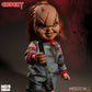MezcoToys Bride of Chucky – Poupée MDS Mega Scale Talking Scarred Chucky 38 cm with Sound