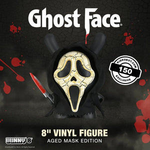 Figurine Kidrobot Ghost Face Dunny Art Toy (Aged Mask Edition) 20 cm (Limited Edition 150 Pcs) 🕓[ETA:10/2026]
