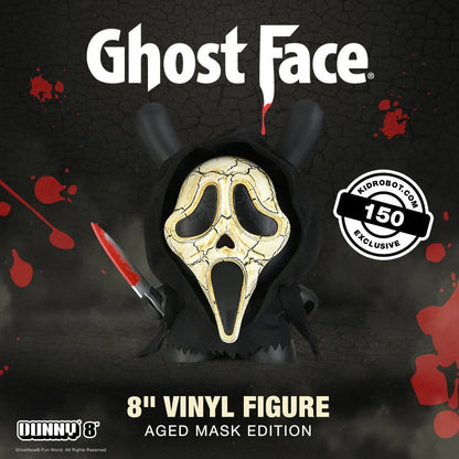 Figurine Kidrobot Ghost Face Dunny Art Toy (Aged Mask Edition) 20 cm (Limited Edition 150 Pcs) 🕓[ETA:10/2026]