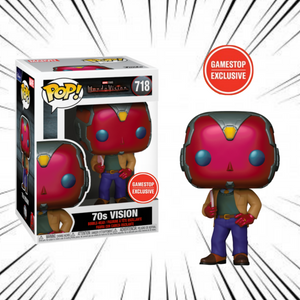 Funko Pop! Marvel WandaVision [718] - 70s Vision (GameStop Exclusive) 