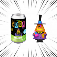 Funko Vinyl Soda L´étrange Noël de Mr. Jack - Mayor Black Light