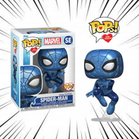 Funko Pop! Marvel (Make-A-Wish) [SE] - Spider-Man (Metallic)