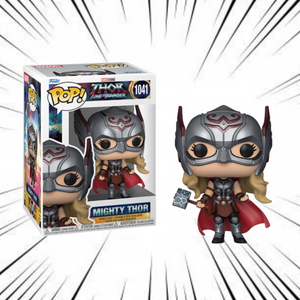 Funko Pop! Marvel Thor 4: Love &amp; Thunder [1041] - Mighty Thor 