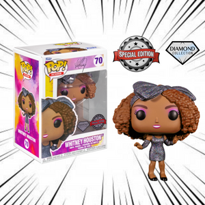 Funko Pop! Whitney Houston [70] - Whitney Houston (How Will I Know) (Diamond Glitter) (Special Edition) 