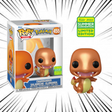 Funko Pop! Pokémon [455] - Salaméche (Metallic) (2022 Summer Convention Exclusive)