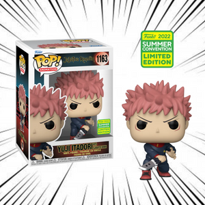 [Boîte endommagée] Funko Pop! Jujutsu Kaisen [1163] - Yuji Itadori with Slaughter Demon (2022 Summer Convention Exclusive)