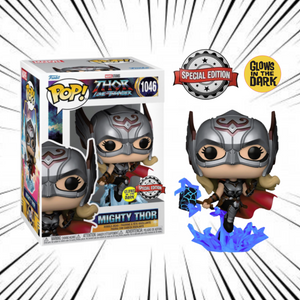 Funko Pop! Marvel Thor 4: Love &amp; Thunder [1046] - Mighty Thor GITD (Special Edition) 