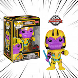 [Boîte endommagée] Funko Pop! Marvel Blacklight [909] - Thanos Blacklight (Sans stickers)