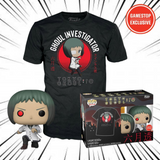 Funko Pop! & Tee Tokyo Ghoul [1154] - Toru Mutsuki (GameStop Exclusive)