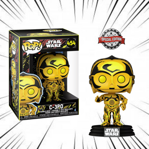 Funko Pop! Star Wars [454] - C-3PO Retro Series (Special Edition) 