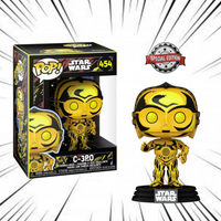 Funko Pop! Star Wars [454] - C-3PO Retro Series (Special Edition)