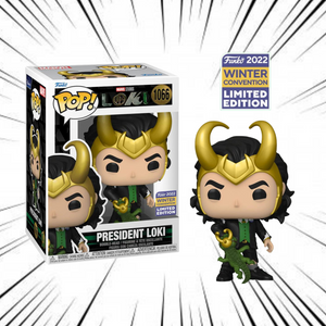 [Boîte endommagée] Funko Pop! Marvel Loki (2021) [1066] - President Loki (2022 Winter Convention Exclusive)