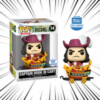 Funko Pop! Disney Villains [14] - Captain Hook in Cart (Funko Shop Exc –  AddictoPop