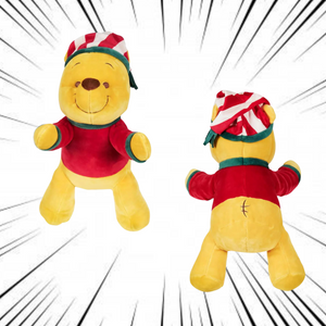 Winnie the Pooh Christmas Plush (Disneyland Paris Exclusive) 