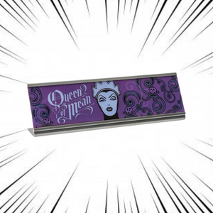 The Queen, Snow White and the Seven Dwarfs Desk Plaque (Disneyland Paris Exclusive) 